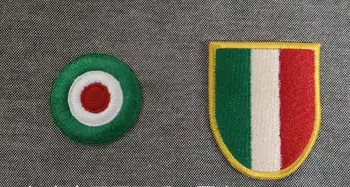 

Embriodery Green coppa Italia Circle patch and chest Scudetto Badge