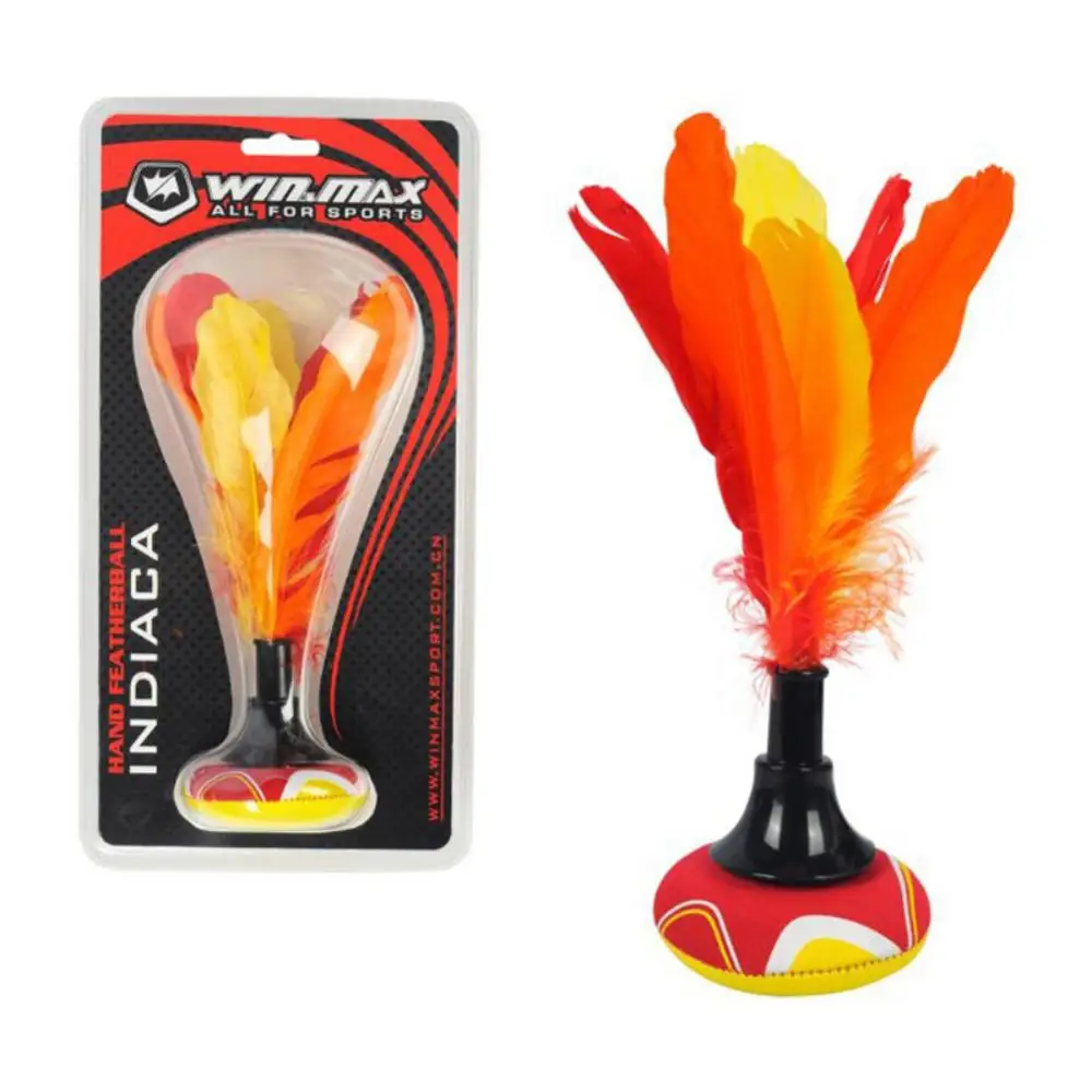 

New Neoprene Beach Entertainment Hand Shuttlecock Indiaca Featherball For Fun