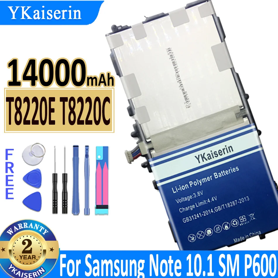 Description Picture 6 of itemBattery For Samsung GALAXY Note 10.1 8 Tab Pro P600 P601 P605 P607 GT N5100 N5110 N5120 N8000 N8010 N8020 P7500 P5100 P5110