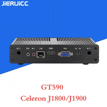 

Fanless Mini PC J1900 Quad-core 2.42GHz Intel HD Graphics 1080P HTPC / office working Windows Computer Linux Micro PC