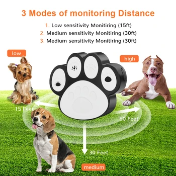 

Outdoor Pet Training Anti Barking Repeller ABS Automatic Pet Dog Bark Controller Ultrasonic Barking Stop Device #3