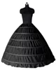 Jupon de mariage, accessoires de mariage robe de bal Crinoline, jupe sous-jupe 6 cercles, jupons en Stock ► Photo 3/6