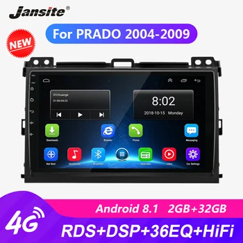 

Jansite 9" 4G RDS Car Radio For Toyota Land Cruiser Prado 2004-2009 autoradio Android Touch screen Mirror-link player with frame