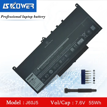 

7.6V/55WH J60J5 Battery For Dell Latitude E7270 E7470 Series Laptop R1V85 451-BBSX NJJ2H MC34Y 242WD