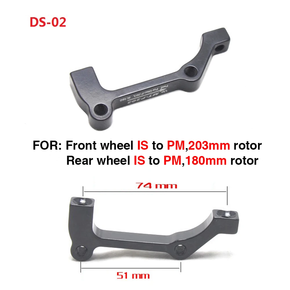 MTB Bike Disc Brake Ultralight Bracket Mount Adapter for 140//160//180//203mm Rotor