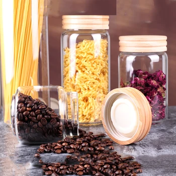 

Glass Jars Seal Tea Wolfberry Coffee Been Glass Container Honey Storage Bottle Mason Jar Kitchen Canister Spice Jar