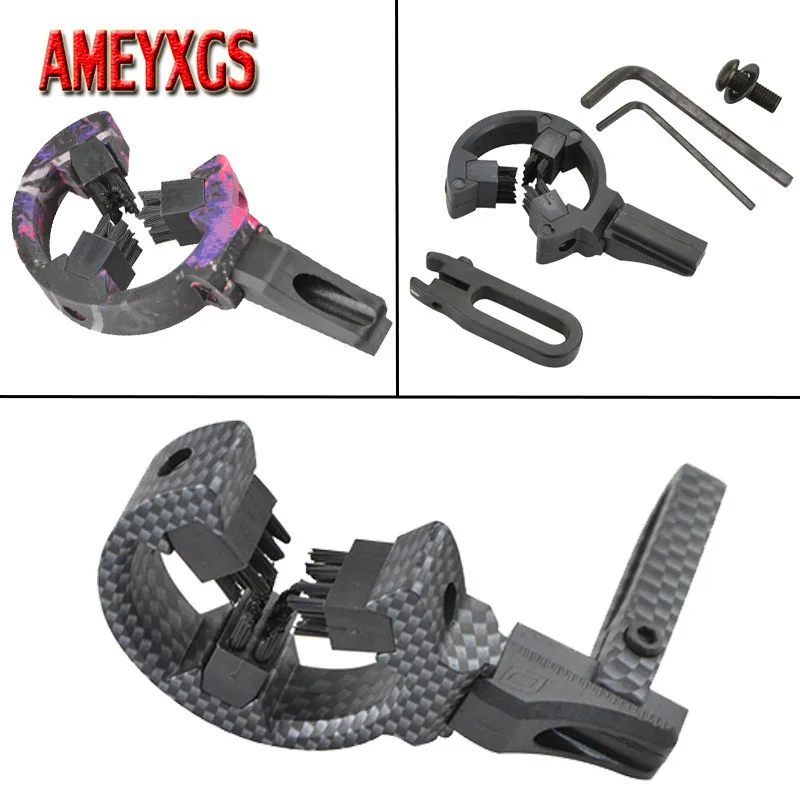 1pc Compound/Recurve Bow Shooting Training Arrow Rest 3Brushs Y Type