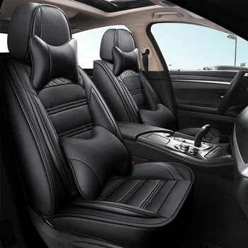 

Front+Rear Car Seat Cover for Toyota chr rav4 LC Prado Avensis Prado 120 Avensis t32 4runner Reiz Land Cruiser Avalon Fortuner