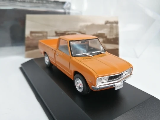 Редкая специальная металлическая модель эвакуатора 1/43 Datsun 620 1975 классический пикап домашний дисплей Коллекция Модель игрушки для детей