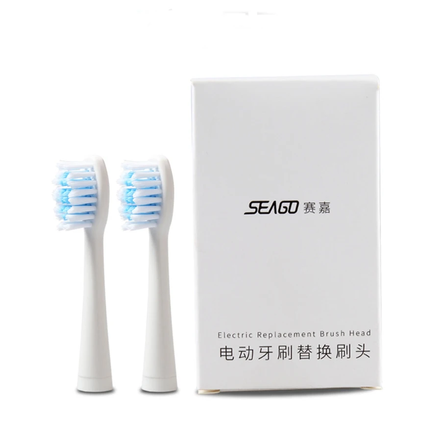 Сменные насадки для электрической зубной щетки Seago подходят модели C5 EK6 EK7 sg 621