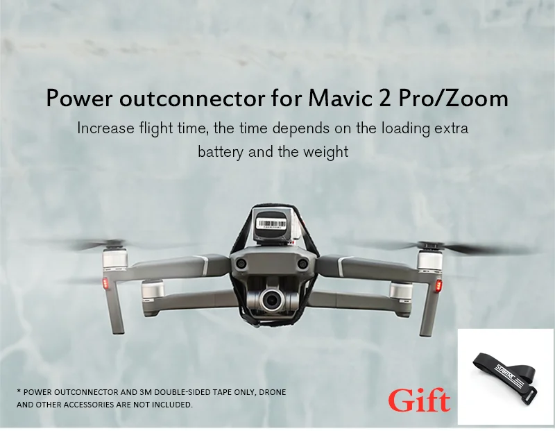 STARTRC DJI MAVIC 2 drone выделенный разъем питания аккумулятора для mavic pro/zoom аксессуары