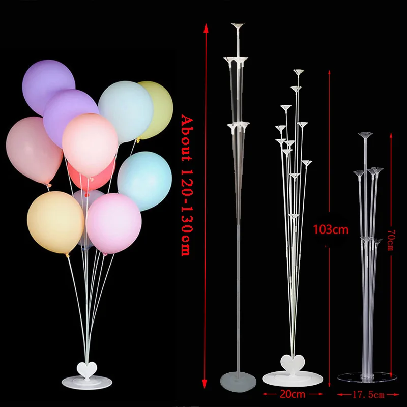 Аксессуары для воздушных шаров 7/11, подставка для воздушных шаров, вечерние украшения на день рождения, детский держатель для баллонов, Свадебный декор, заколка для балонов
