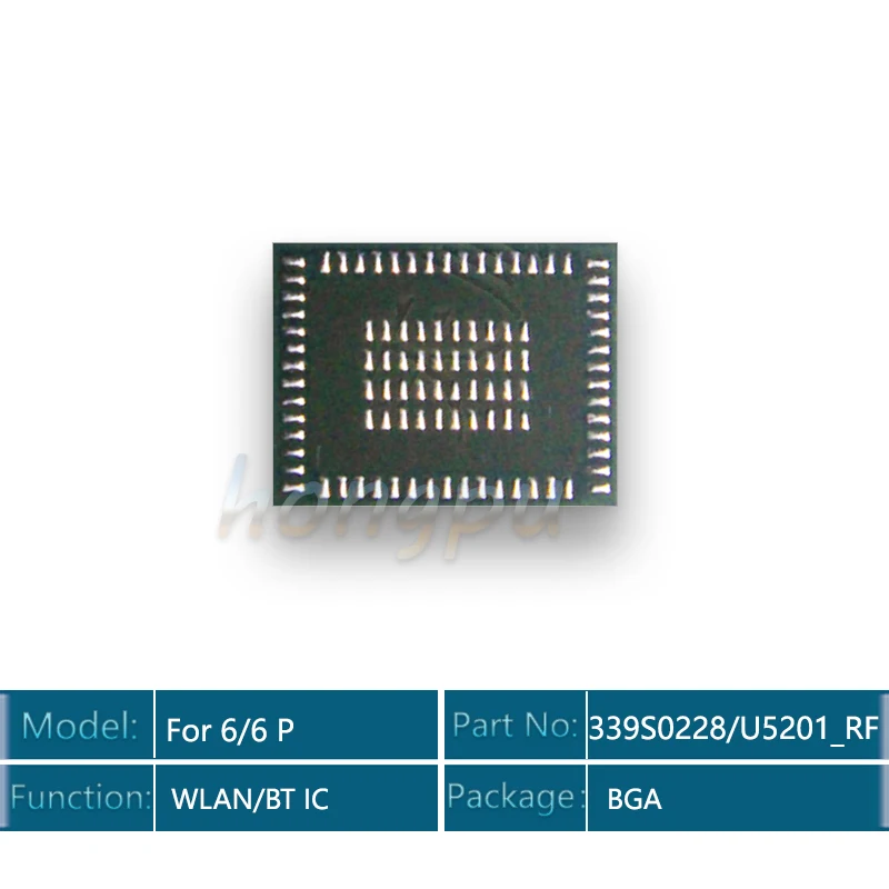 3 шт./лот 339S0228 для iPhone 6/6 Plus U5201_RF WLAN/BT Wi-Fi высокотемпературный wifi модуль IC Chip