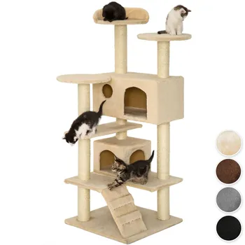 

Scraper tree for cats Gray 131 cm