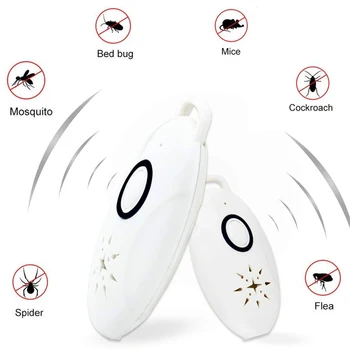 

USB Flealess Ultrasonic Flea Tick Repeller Pets Supplies UND Sale