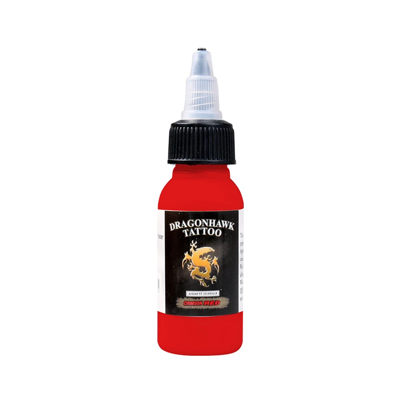 Бесплатная доставка чернила для тату Dragonhawk 1 PACK черный цвет набор 1oz бутылки 30