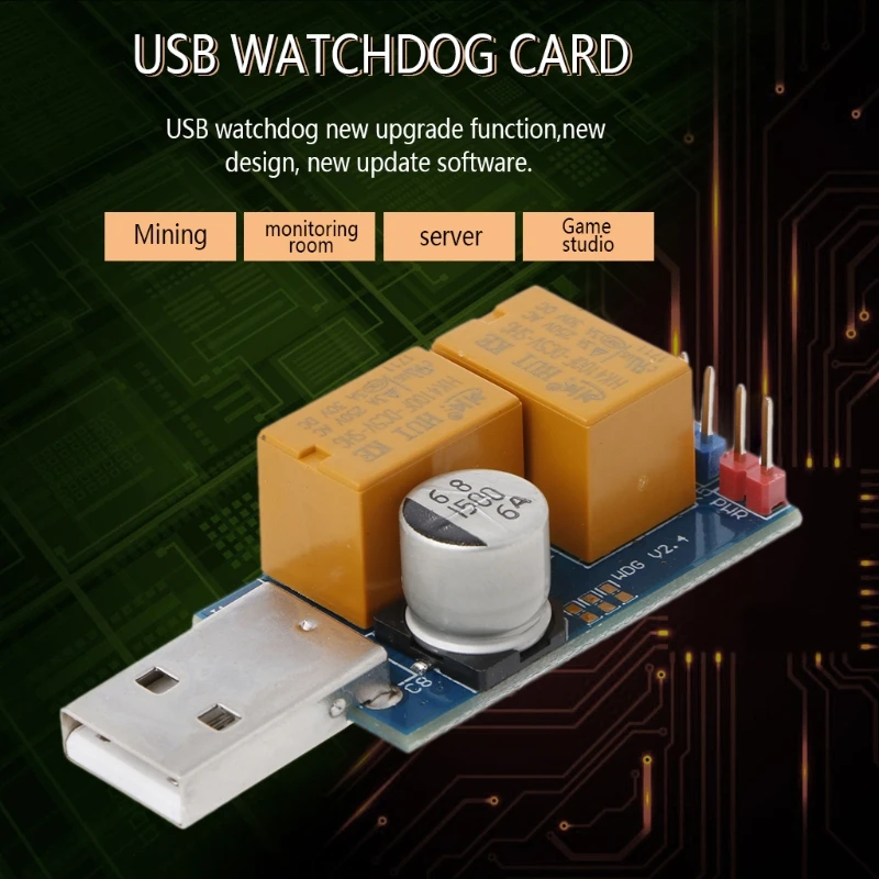 1PC USB Watchdog Computer Automatic Restart Blue Screen Mining Game Server BTC Miner 1PC USB Watchdog Computer Automatic Restart Blue Screen Mining Game Server BTC Miner