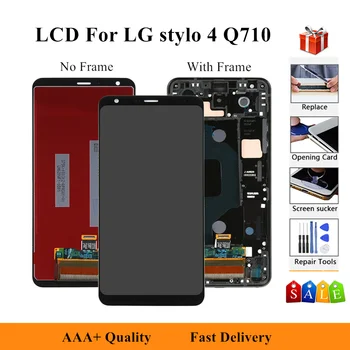 

For LG Q Stylo 4 Q710 LCD Display Touch Screen Digitizer With Frame Assembly For LG Q710 Display Stylo4 Q710CS Q710MS