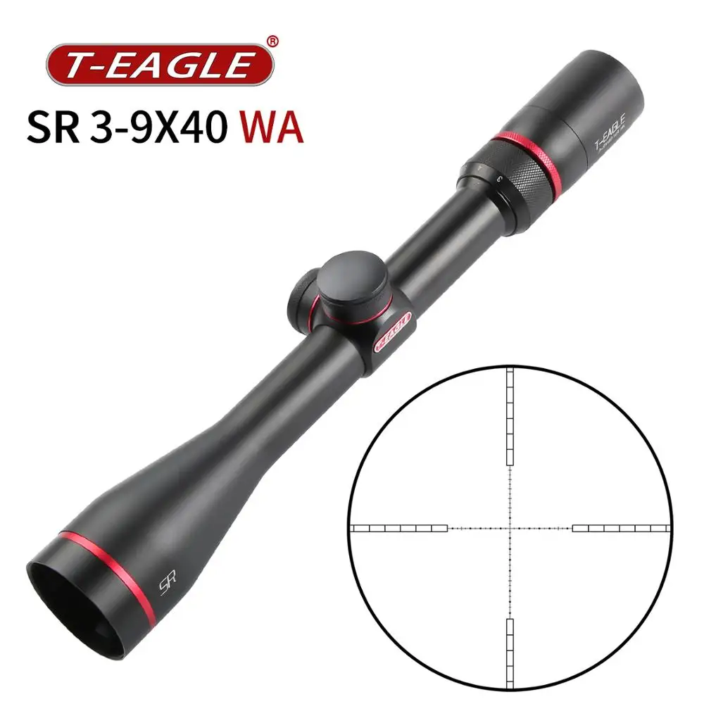 

T-eagle SR 3-9X40 WA optical sight Air Rifle Optics Sniper Scope Compact Riflescopes hunting scopes with 20mm/11mm Rail mounts