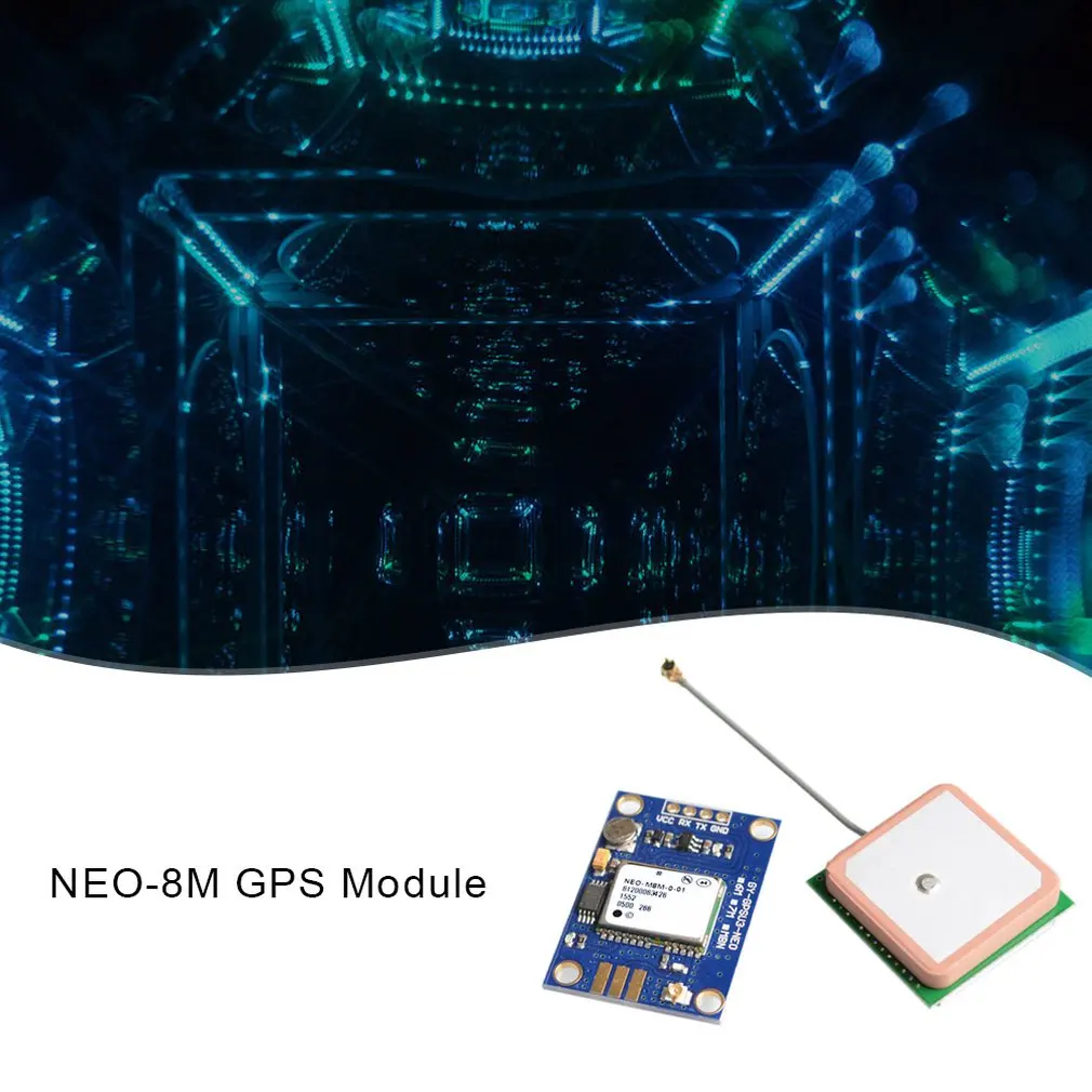 Gps NEO-8M модуль спутникового позиционирования макетная плата NEO-7M для Arduino STM32 C51 51 MCU микроконтроллер Замена NEO-6M