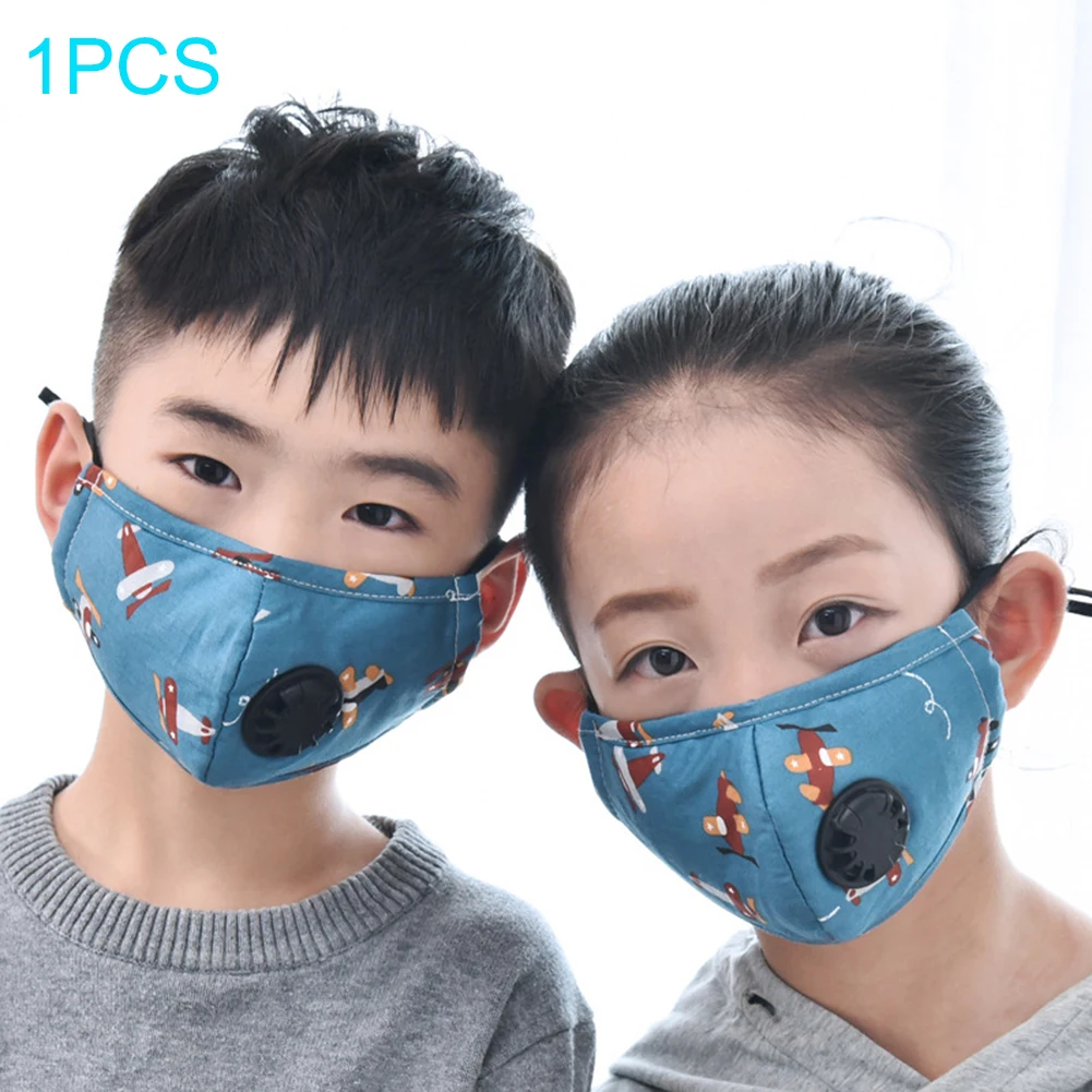 PM2.5 дети Анти Пыль рот маска угольный фильтр с дыхательным клапаном маски для лица дропшиппинг