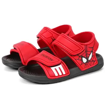 

2020 Kids Shoes 1 Pair Casual Children Kids Shoes Baby Boy Closed Toe Summer Beach Sandals Flat Breathable Beach Slip-On Shoes