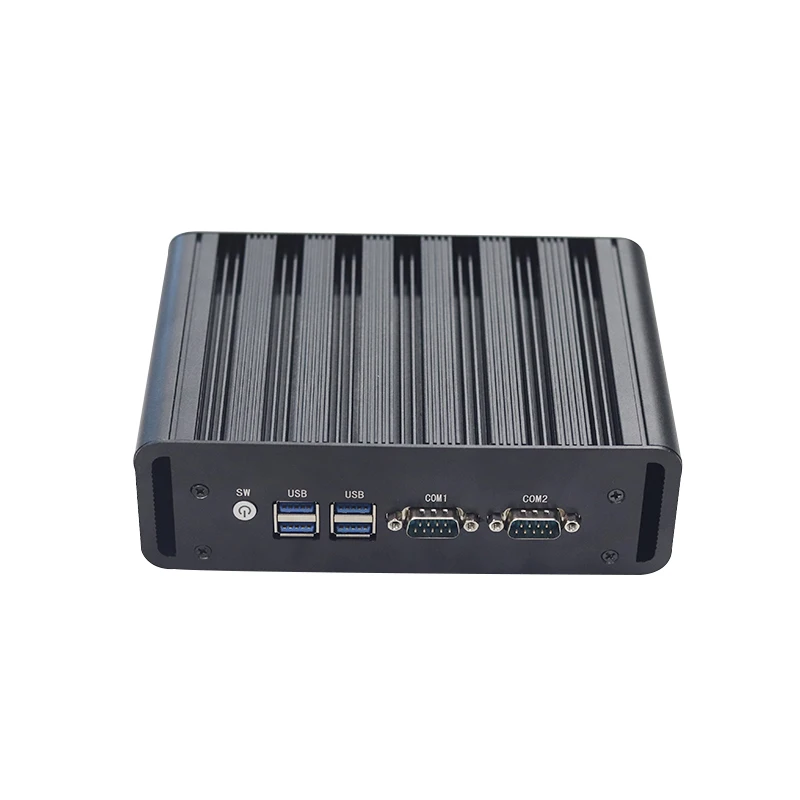 Горячая Распродажа мини-ПК Intel win 10 i3 5005U i5 4200U i7 5500U dual lan с rs232 порт мини компьютер без вентиляторов