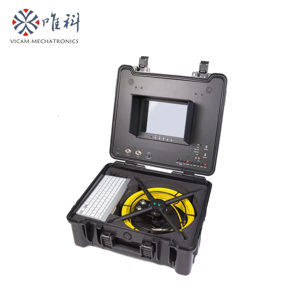 Vicam 29 мм Головка камеры 5,2 мм Стеклопластик 20 м 30 м 40 м 50 м кабель V10-1288KCN труба Инспекционная камера система