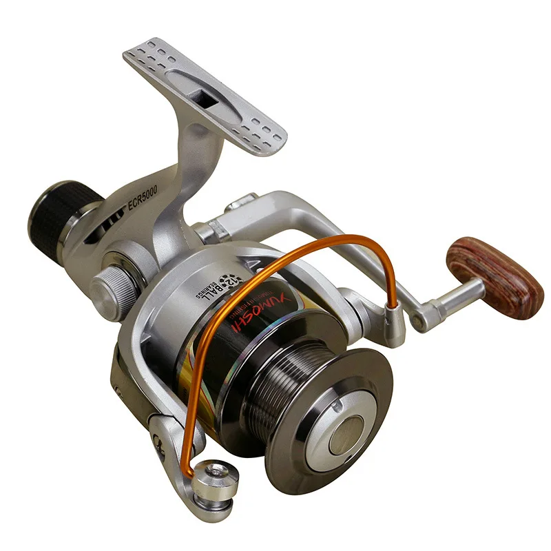 

Metal Spinning Spool Cup Exchange Handles Spinning Reel Reservoir Pond ECR 2000-7000 Fishing Reel 12BB High Power Gear 5.5:1