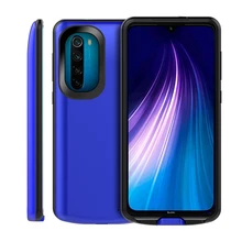 Чехол для Xiaomi Redmi Note 8 с зарядным устройством, 6500 мА/ч, расширенное резервное копирование, зарядное устройство, чехол для Redmi Note 8, чехол для аккумулятора