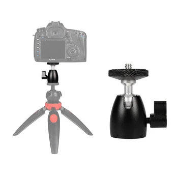 

Mini Portable Camera Tripod Spherical Cradle Head Q39 Oval Cradle Head 1/4 Screw Monopod Tripod for Cradle Head