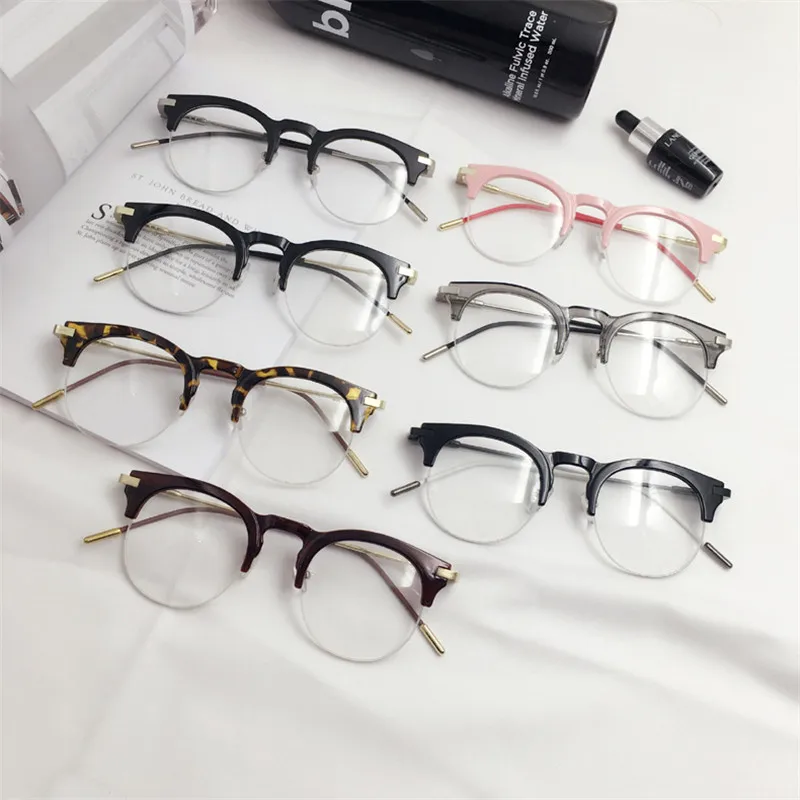 

Female Optical Glasses Women Trendy Frame Eyeglasses Men Classic Clear Lens Vision Care Spectacles Male Eyewear