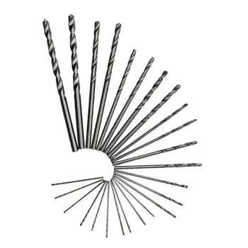

25pcs Straight Shank High Speed Steel Twist Drill Bits Woodworking Reamer