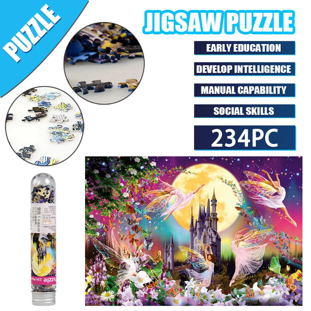 Jigsaw Puzzles 1000 Pieces 234 Marvel Puzzle Toys for Adults Children Assembling Picture Landscape Games Educational Toy | Игрушки и