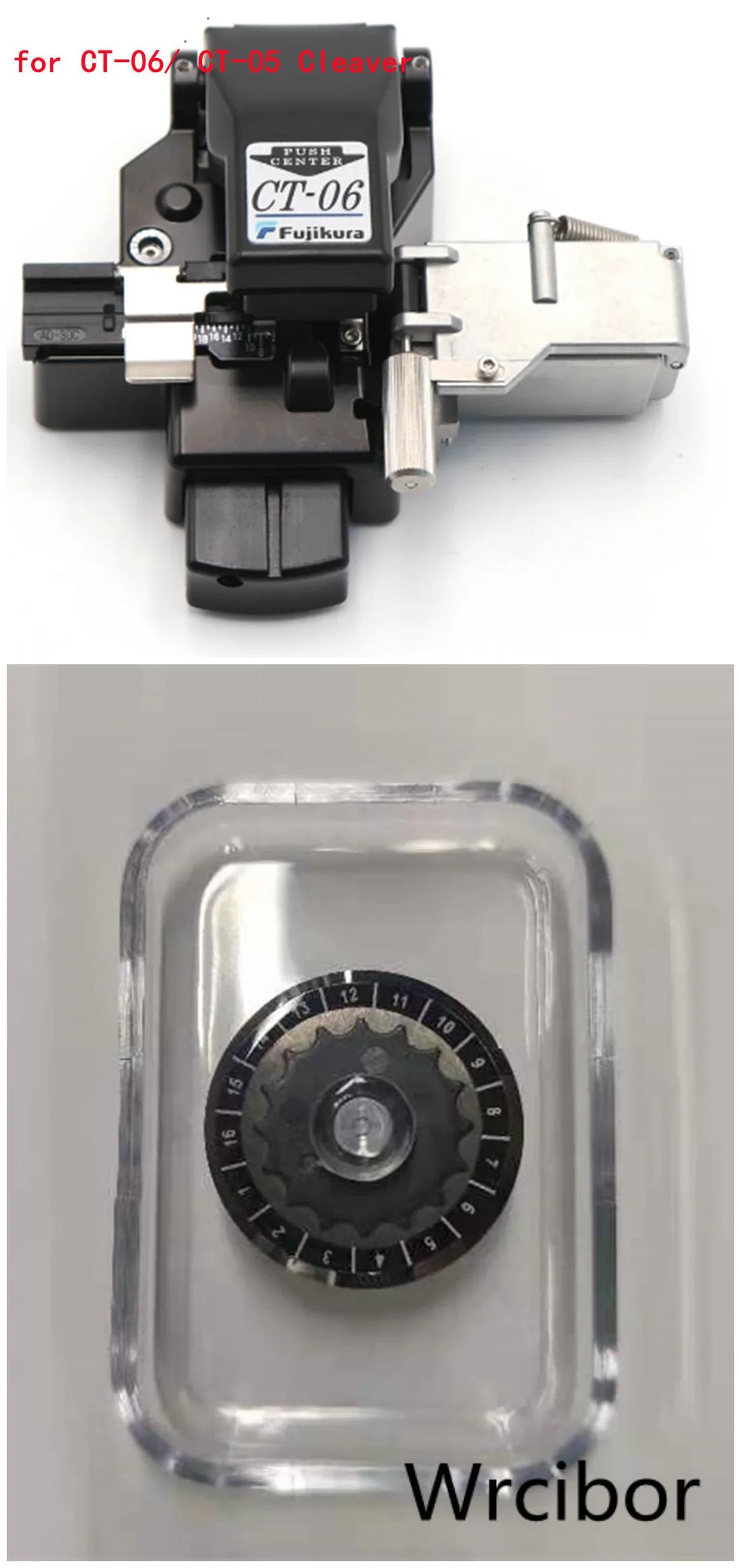 Lama Cb-05 Della Mannaia Della Fibra Per La Mannaia Di Fujikura Ct-06 Il Coltello Di Taglio Della Fibra Di Ct-06C Della Ct-05 Ct06 Ct-06A