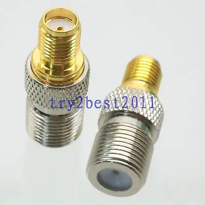 DHL/EMS шт. разъем адаптера F tv jack pin для SMA jack pin RF коаксиальный Прямой-C1