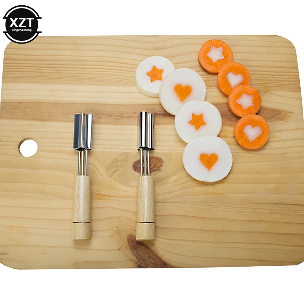 DIY Cake Cookies Cutter Flower Shape Mold Vegetable Carrot Fruit Cut Mold Cucumber Dough Baking Tool Kitchen Food Knife