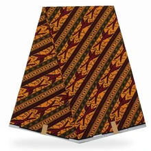 Miss L модная Настоящая Африканская восковая Ткань 6 ярдов/шт хлопковая ткань HL19S111712