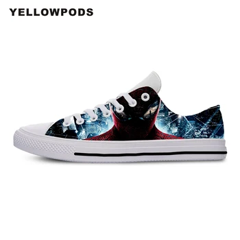 

Men Casual Shoes Amazing Spider Man Hot Fashion For Men/women High Quality Harajuku 3D Printing Spider Man Off White Shoes Man