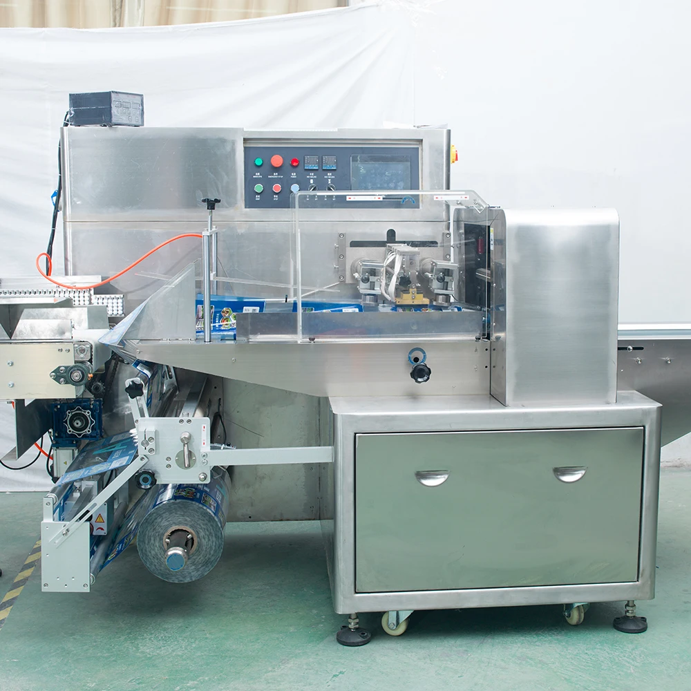 Multifunction packaging systems stainless steel flow packing machine