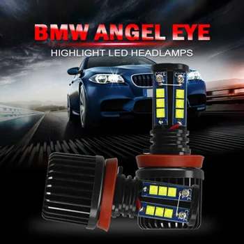 

Car LED Light 120W H8 3600ML Angel Eyes Bulb For BMW E92 E93 3 Series 335i​ Lamp