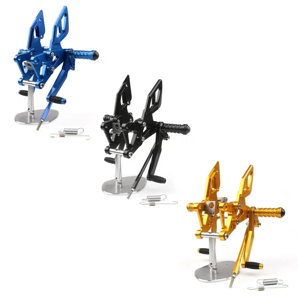 Areyourshop для Yamaha YZF-R3 YZF-R25 YZF R3 R25 MT-25 MT-03 Регулируемый ЧПУ Rider задний Набор Rearsets подставка для ног