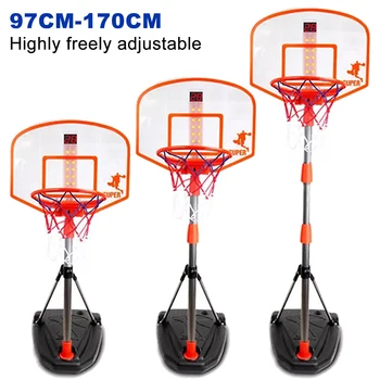 

170cm Basketball Stand Goal Holder Rack Children Sports Toy With Scoring Device Kids Sports Toys For Boys Children Gifts