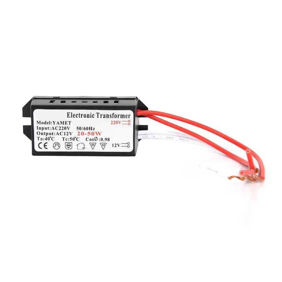 전자 변압기 전압 변환기 전원 공급 장치 드라이버, 할로겐 램프 크리스탈 램프용, 220V 12V, 60W, 120W, 160W