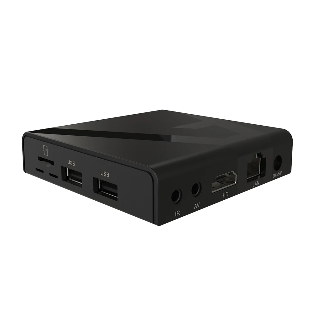 A968 tv Box Android 9,0 4K Smart tv Box медиаплеер 2 Гб 16 Гб S905W четырехъядерный телеприставка wifi с пультом дистанционного управления TF слот для карт