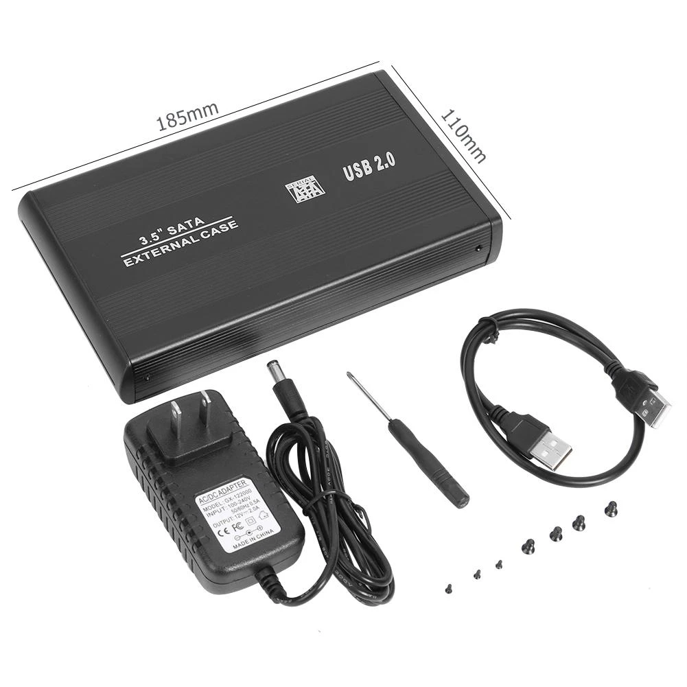 Carcasa de disco duro externo de 3,5 pulgadas, de HDD de Mbps, USB 480 a Puerto SATA, SSD, para ordenador portátil|Estuches para discos duros| - AliExpress