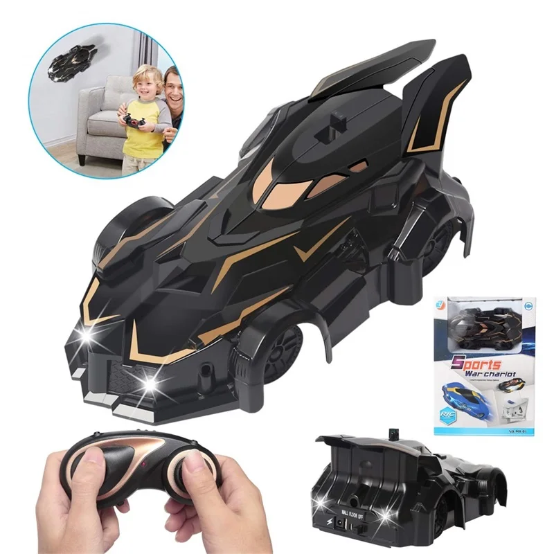 remote control gravity defying wall climbing rc car