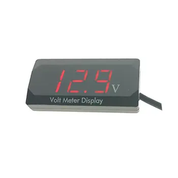 

Car Digital Display Voltmeter 12V Voltmeter Universal Modified Digital Voltmeter Car Accessories Durable
