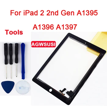 

For iPad 2 2nd Gen A1395 A1396 A1397 Touch Screen Digitizer Sensor Glass + LCD Display Monitor Panel