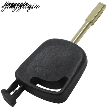 

jingyuqin 30Pcs/lot For Ford Fiesta Mondeo Focus Transit Transponder Key case shell uncut blade no transponder inside